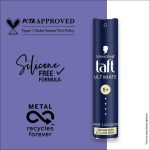⁦Taft Ultimate Hair Spray, For Hold and Shine, 250ML⁩ - الصورة ⁦6⁩