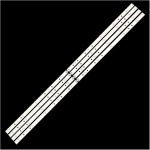 ⁦SHYHHTS 4Pcs 3V Square Len Tv Led Backlight Strips For TV 40inch IC-B-HWBC40D453 V400HJ6-PE1 QT40 V400H1J 40F21B 40F22B-FHD⁩ - الصورة ⁦2⁩