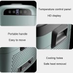 Car Refrigerator, 25L Large-capacity Dual-use 12v/24v Refrigeration Car Refrigerator, Precise Temperature Control, Cycle Lock Temperature