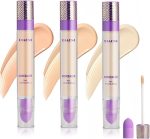 Azonee Coverage Concealer, Concealer Stick, High Coverage Concealer, Liquid Concealer, Concealer, Foundation Concealer Cream Hydrating Waterproof (3pcs)