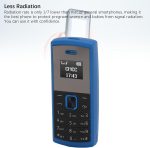 ⁦Smallest Mobile Phone, Miniature Phone Music Player Portable for Home (Blue)⁩ - الصورة ⁦4⁩