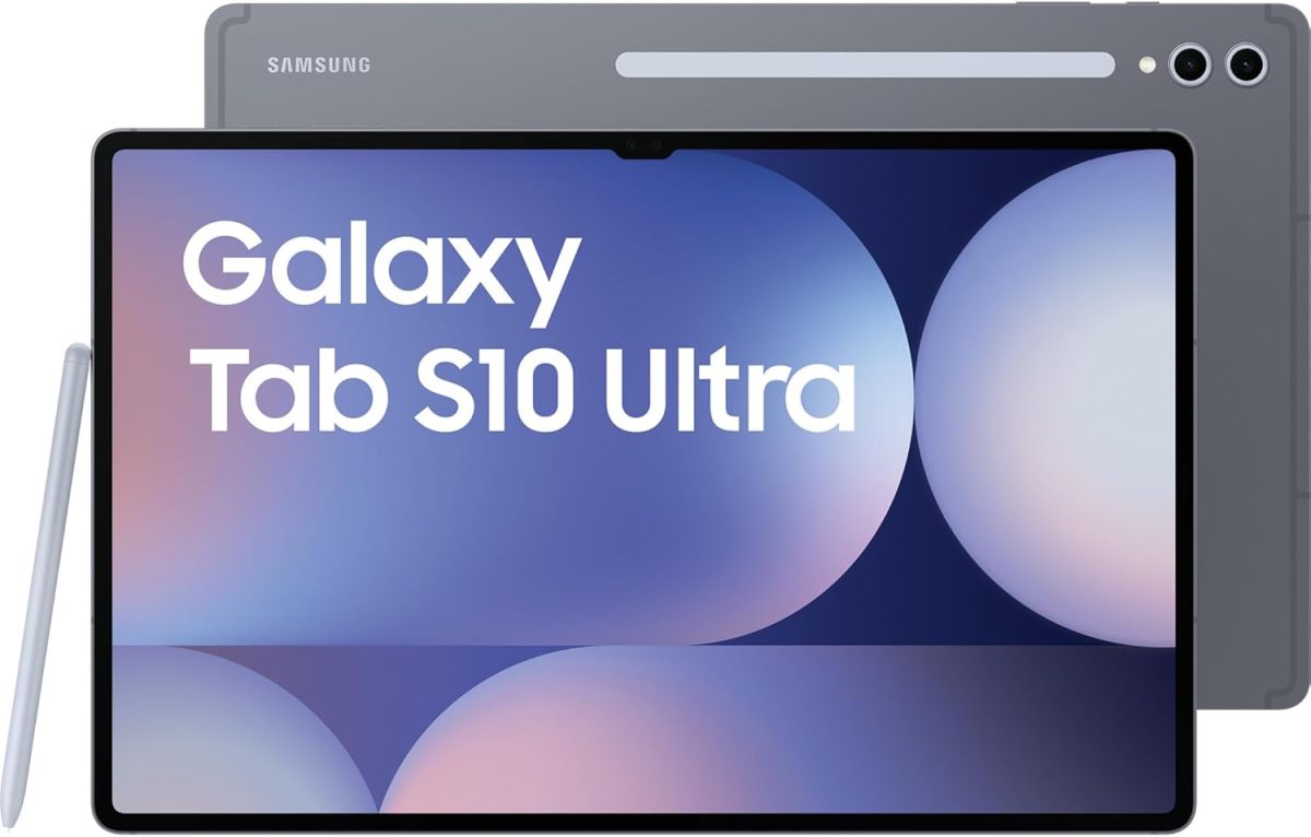 Samsung Galaxy Tab S10 Ultra Tablet Android 14 512 GB 36.99 cm 14.6 Inch Dynamic AMOLED 2X 2960 x 1848 microSD Slot Moonstone Grey