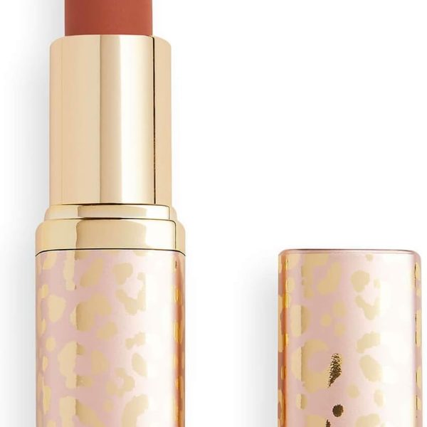 Revolution Beauty London Pro, New Neutral, Blushed Satin Matte, Lipstick, Rumba, 3.2g