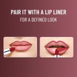 ⁦Swiss Beauty Pure Matte Creamy Lipstick | Non-drying, Highly pigmented Lipstick | Shade- Murphy Brown, 3.8gm|⁩ - الصورة ⁦4⁩