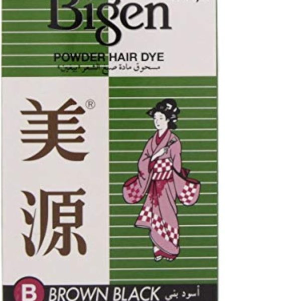 bigen Powder Hair Dye Color (Brown/Black,6g)