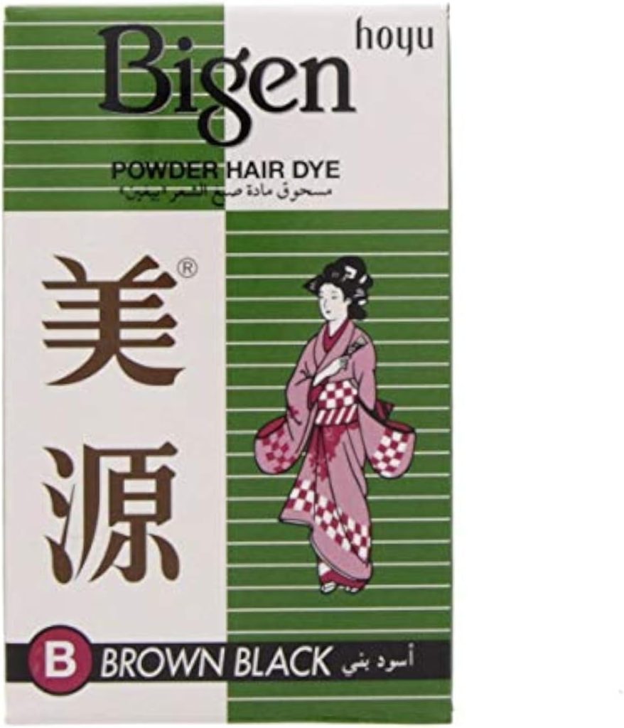 bigen Powder Hair Dye Color (Brown/Black,6g)