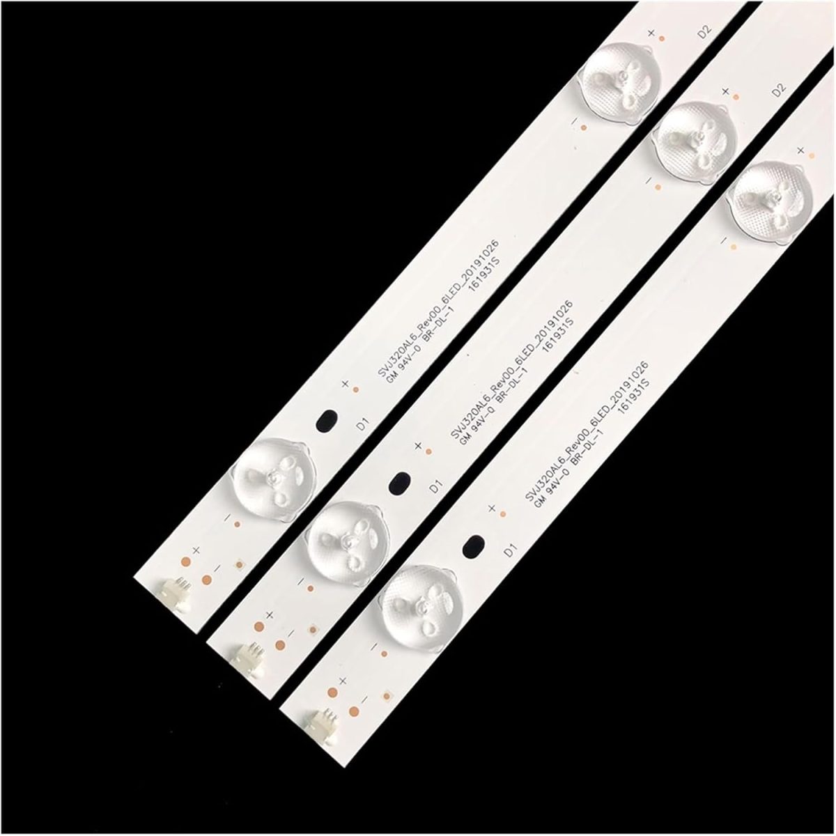 ⁦SHYHHTS 3pcs 585mm 3V Led Tv Backlight for Ch.ang/hong 32inch LB-C320X14-E12-L-G2-SE3 SVJ320AL6 SVJ320AG2 SVJ320AK3 SVJ320AL1 32D2000⁩ - الصورة ⁦3⁩