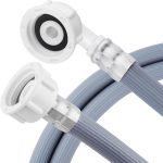 Lonimia Premium Quality Extra Long Universal Washing Machine/Dishwasher Inlet Fill Hose 2.5 Metre,Adapter For Fully Automatic Washing Machine,Reliable Dishwasher Explosion-proof Extension Tube
