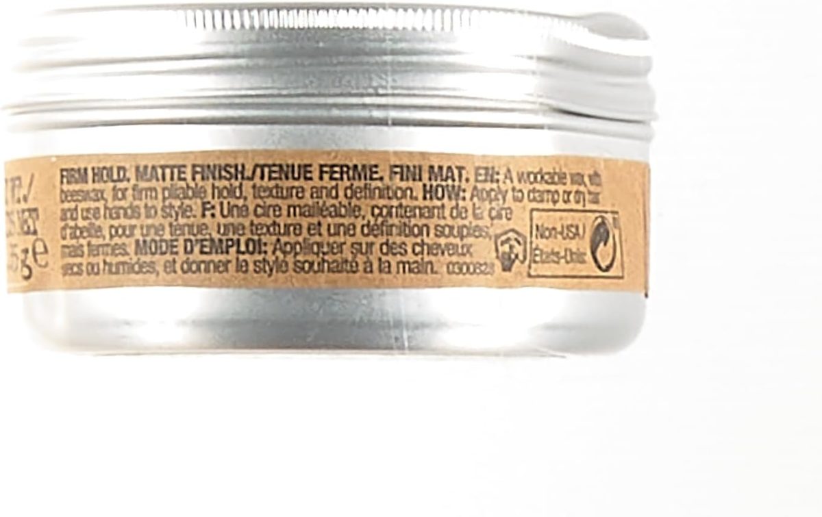⁦Bed Head for Men by Tigi Matte Separation Mens Hair Wax for Firm Hold 85 g⁩ - الصورة ⁦4⁩