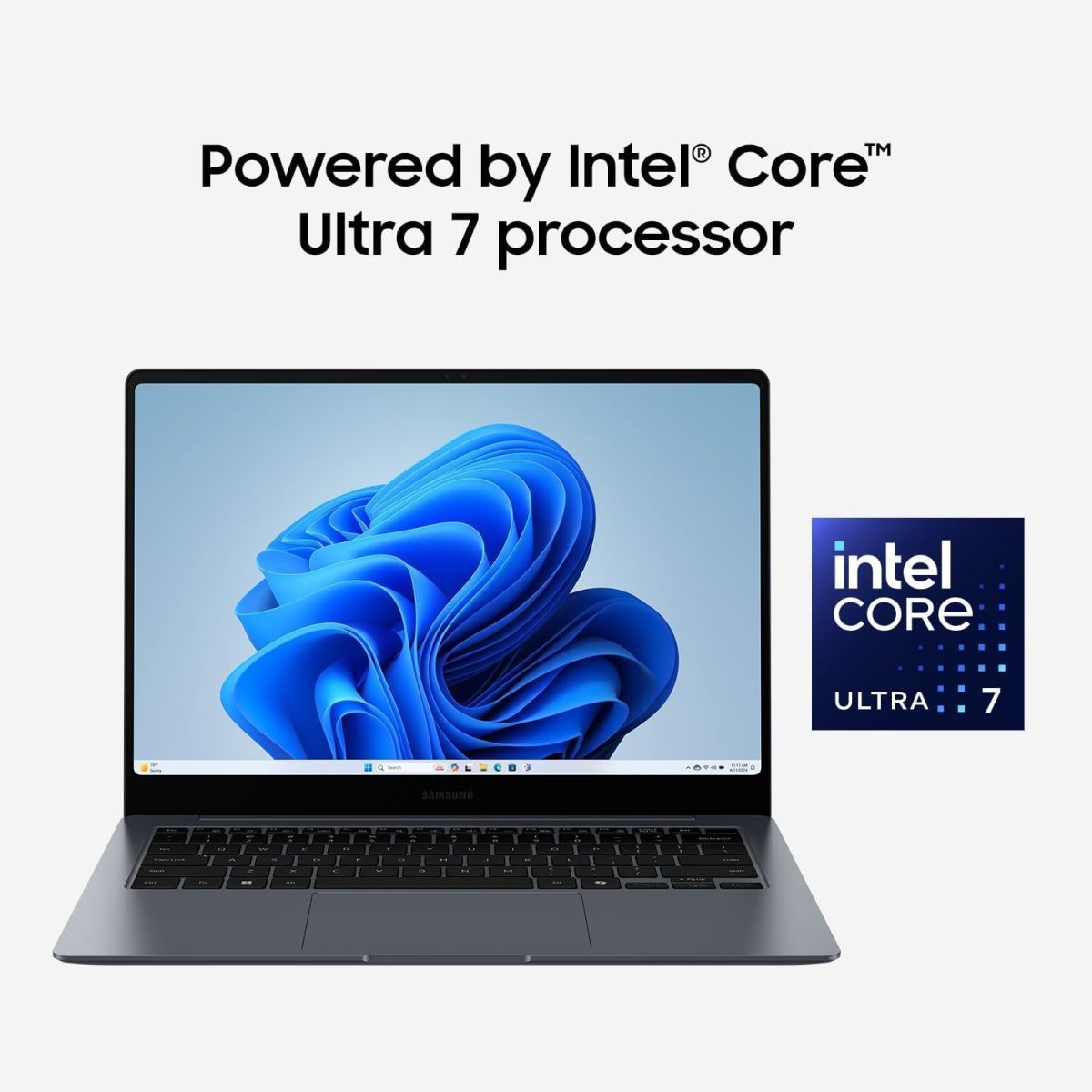 ⁦SAMSUNG Galaxy Book4 Pro Business Laptop, 14" 3K AMOLED Touchscreen, Intel 16-Core Ultra 7 155H, Long Battery Life, Thin & Light, 1080P AI Webcam, Windows 11Pro, w/128G PSD (16GB RAM | 4TB SSD)⁩ - الصورة ⁦2⁩