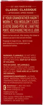 ⁦Old Spice Classic After Shave 4.25 Ounce (125ml) (2 Pack)⁩ - الصورة ⁦4⁩