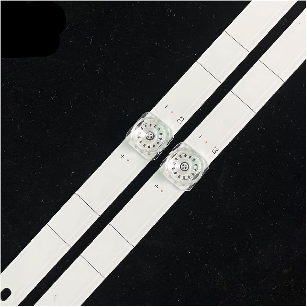 ⁦20SET 558mm 32in LED Backlight TV Strip for Hi.sen/se 5 Led Square Lens HZ32E35A 32H4000FM HZ32E350A JHD315V1H01 LB32128 32H4030F1⁩ - الصورة ⁦3⁩