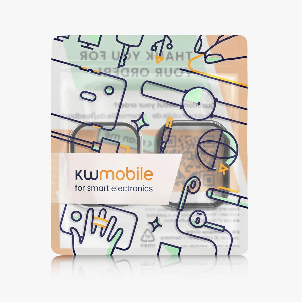 ⁦2Pcs Watch 5 Screen Protector for Xiaomi Redmi Watch 5 Active Covers (2, black)⁩ - الصورة ⁦7⁩