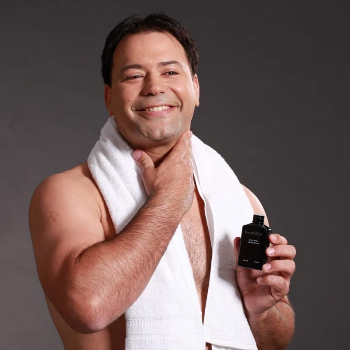 ⁦Electric Pre-Shave and Aftershave Lotion Cream - Ideal for a Close Shave - Smooth and Irritation-Free Balm Freelette (125 ml (Pack of 1), Mint/Bergamote)⁩ - الصورة ⁦7⁩