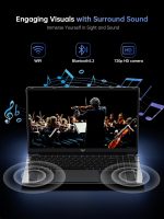 ⁦KAIGERR 2025 Laptop, Laptop Computer with Intel Quad-Core Processor(Up to 3.6GHz), 16GB DDR4 512GB SSD Windows 11 Laptop, 15.6" IPS 1080P, Metal Shell, USB3.2⁩ - الصورة ⁦6⁩