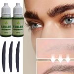 ⁦Usma Grass Extract Essence,Usma Grass Care Cilia Growth Nourishing Liquid, Usma Grass Hair Care Liquid,Usma Oil with Usma Grass Stick,Thickening Eyelashes (5 bottles/5 Sticks)⁩ - الصورة ⁦2⁩