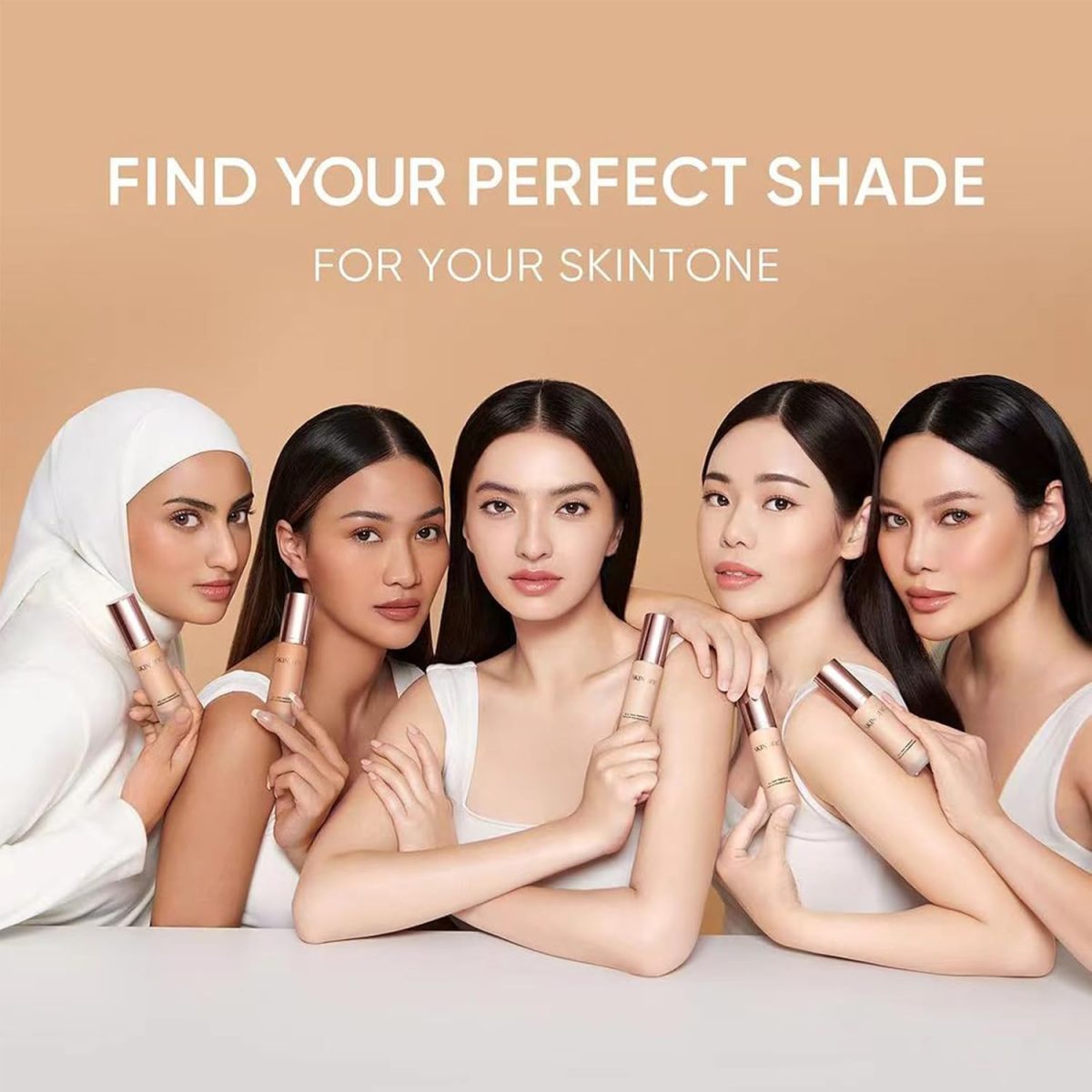 ⁦SKINTIFIC Cushion Foundation | Perfect Air Cushion | SPF 35 PA++++ | Oil-Control Waterproof Matte Finish Poreless Foundation⁩ - الصورة ⁦5⁩