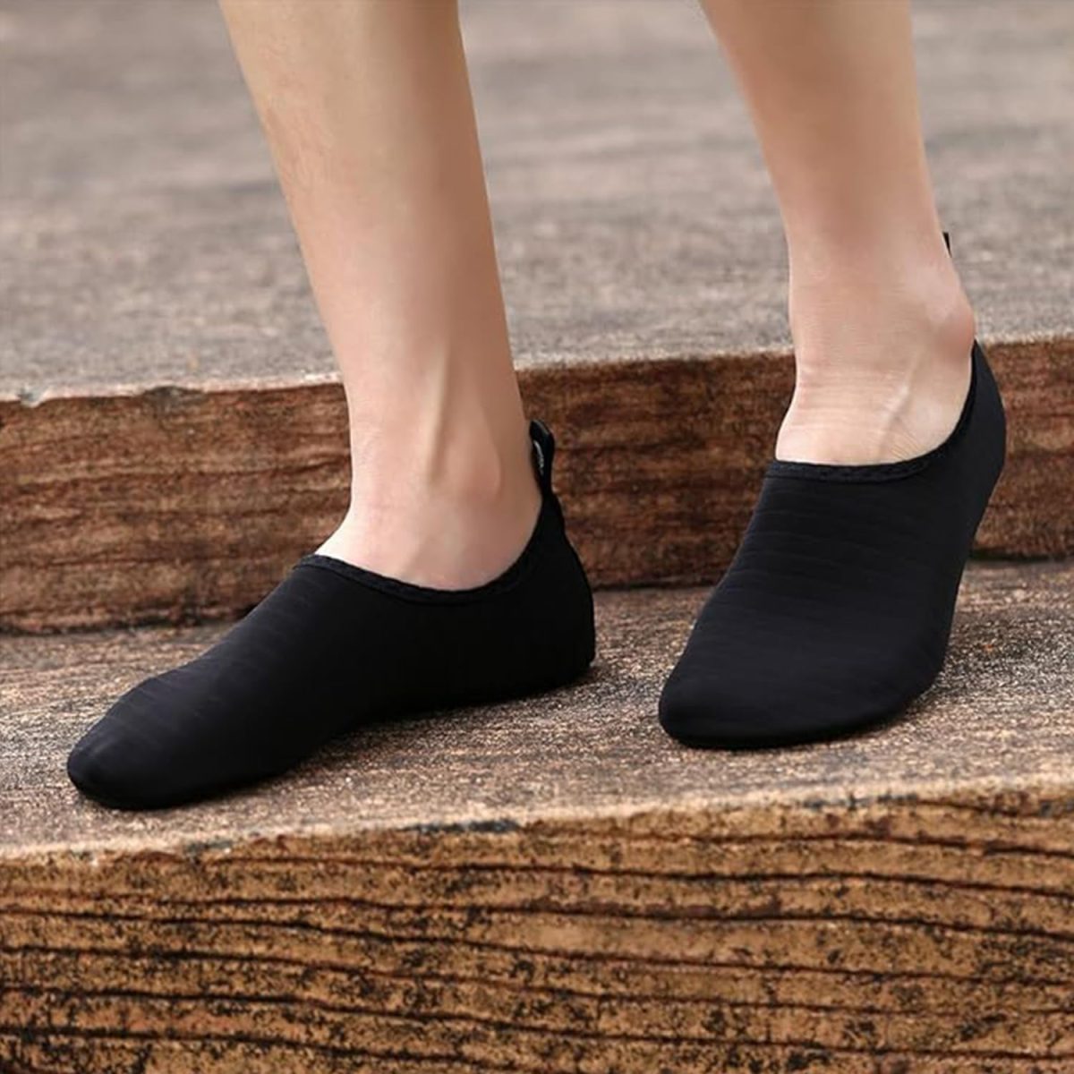 ⁦HI-FINE Water Shoes for Men and Women,Quick-Dry Barefoot Socks Snorkeling Shoes Water Socks for Outdoor Beach Swim Surf Walking Yoga⁩ - الصورة ⁦6⁩