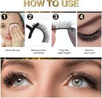 ⁦Hepiide 5 Pairs Self Adhesive Eyelashes: with Tweezers - No Glue Needed - Reusable Self Adhesive Eyelashes - False Eyelashes for Beginners (FZ5-06)⁩ - الصورة ⁦5⁩