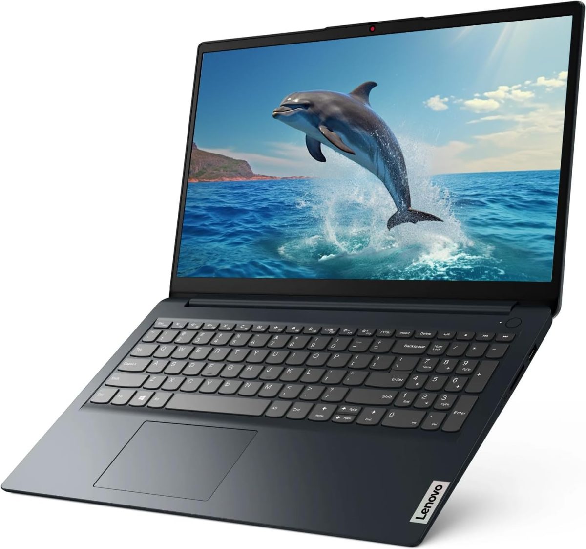 ⁦Lenovo IdeaPad 1 15.6" FHD Business Laptop[Windows 11 Pro S], 12th Gen Intel 10-Core i5-1235U, 40GB RAM, 1TB SSD, Iris Xe Graphic, Lifetime Office License, Privacy Camera, SD Card Reader, w/Battery⁩ - الصورة ⁦2⁩