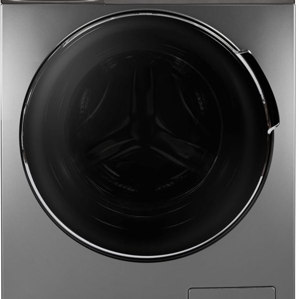 Super General 13 kg Front Loading Washing Machine, 1400rpm, Inverter Compressor, Touch Panel, Quick Wash, Silent Operation,Stainless Steel-Drum,Silver | KSGW13600NLEDS With 2 Years Warranty.