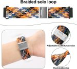⁦XMUXI 20mm Braided Watch Straps Compatible with Samsung Galaxy Watch 7 Galaxy watch 6 Classic Strap/Galaxy Watch 5/Watch 4 Nylon Solo Loop Replacement Watch Band for Amazfit GTS 4,Venu Sq⁩ - الصورة ⁦6⁩
