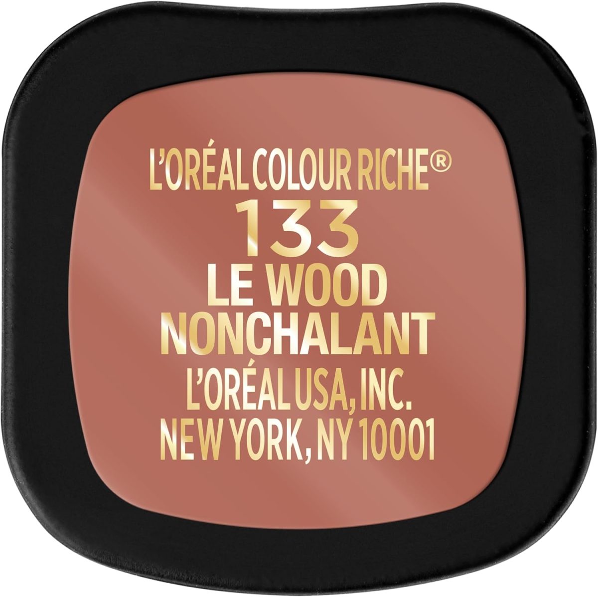 ⁦L'Oreal Paris Colour Riche Intense Volume Matte Lipstick, Lip Color Infused with Hyaluronic Acid for up to 16hr All Day Comfort, Le Wood Nonchalant, 0.06 Oz⁩ - الصورة ⁦8⁩