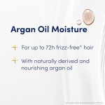 ⁦Dove Shampoo hydrates dry hair, leaving it soft and frizz-free for up to 72 hours, Argan Oil Moisture, no dyes, parabens or sulfates, 400ml⁩ - الصورة ⁦8⁩