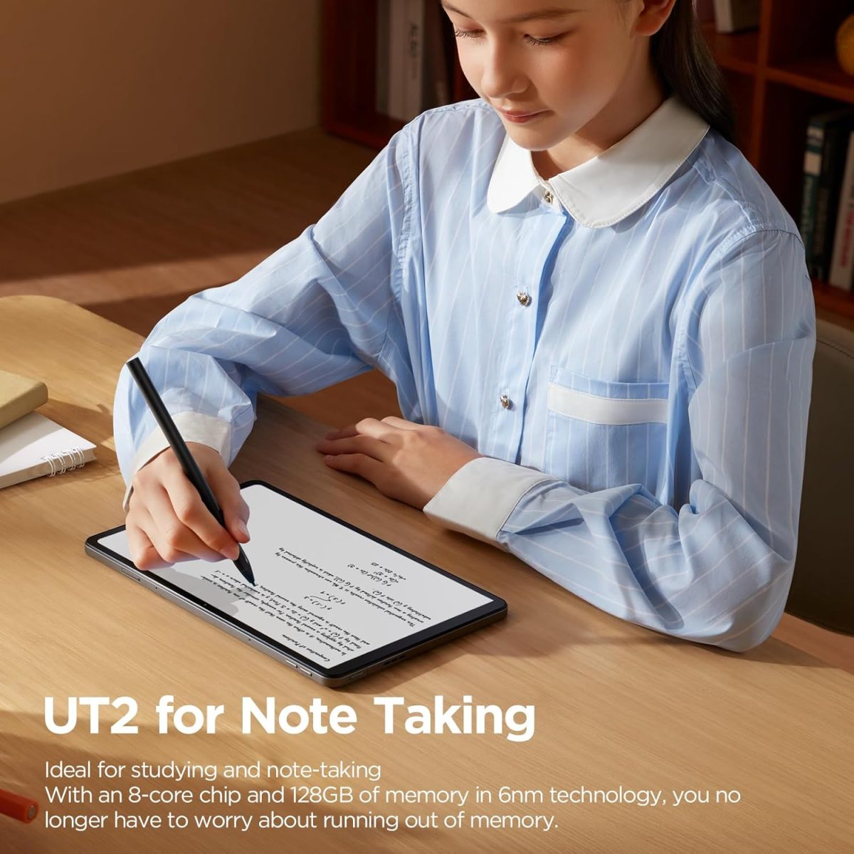 ⁦UGEE Pad Drawing Tablet No Computer Needed,6GB+128GB Fun Drawing Pad 2K Ultra HD with Full-Laminated Screen,Android 14 Tablet Drawing Stand for 7000mAh+18W Battery,Standalone Tablet 10.36⁩ - الصورة ⁦6⁩