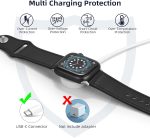 ⁦Vertebraid USB C Watch Charger Cable Compatible for Apple Watch: Magnetic Charger Cable Compatible with iWatch Series 10/9/8/7/6/5/4/3/2/1/SE/SE2, Travel Type C Charging Cord, 4.9ft⁩ - الصورة ⁦5⁩