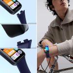 ⁦4Pcs Silicone Strap for Huawei Band 8 Replacement Belt Watchband for Huawei Band 8 WristBand Bracelet⁩ - الصورة ⁦8⁩