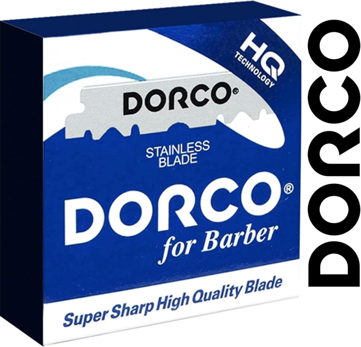 ⁦the shave factory Dorco Blades 100 Stainless Steel Single Edge Razor Blades⁩ - الصورة ⁦2⁩