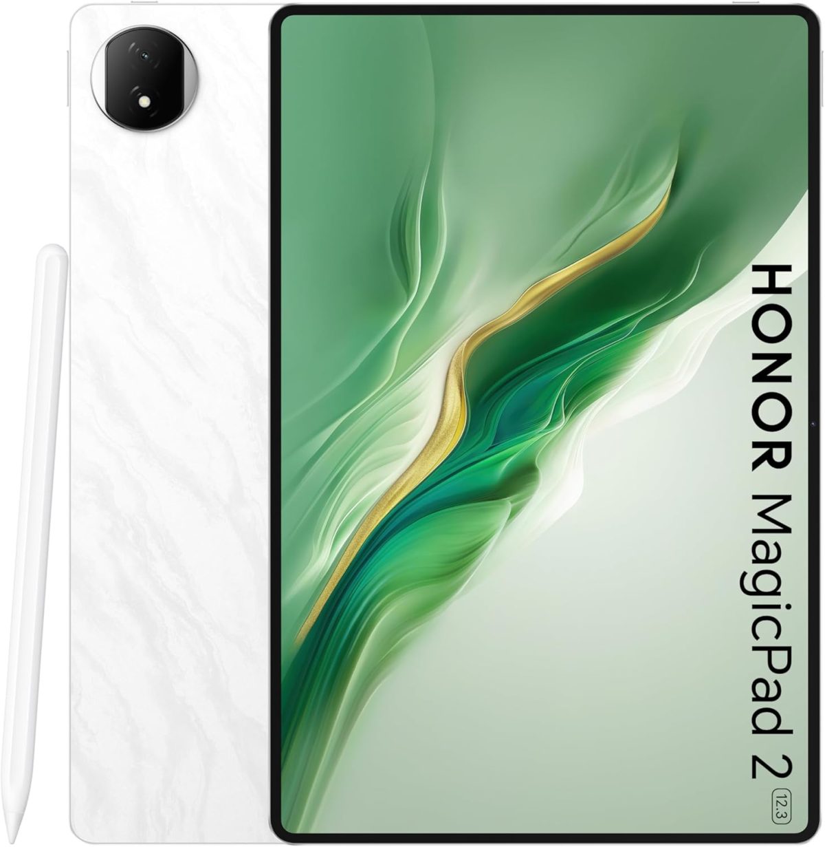 ⁦HONOR Magic Pad 2 12GB RAM 256GB ROM 12.3 Inch Tablet Wi-Fi Moonlight White Bundle with Smart Bluetooth Keyboard & Magic Pencil - Middle East Version⁩ - الصورة ⁦8⁩