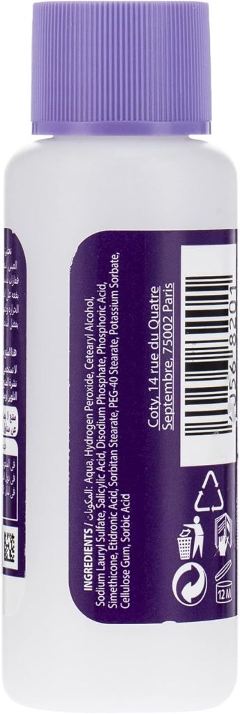 Wella Welloxon Developer 6% - Professional Hair Color Developer for Rich & Natural Shades, Ideal for Darkening, Lightening & Maintaining Tone, Salon Quality & Easy Application - 60ml (Pack of 2)