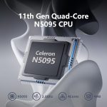 ⁦15.6 Inch Laptop, Laptops 24GB 1TB SSD, Laptop Computer N5095, Gaming Laptop, Traditional Laptop Computers 180 Angle Opening, Lap top Fingerprint Unlock Backlit Keyboard, 1920X1080 FHD IPS MINI-HDMI⁩ - الصورة ⁦4⁩