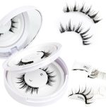 Obeyalash False eyelashes Magnetic Manga 2 pairs Magnetic Lashes Magnetic Revaleable with Applicator No glue Necessary to Wear and Remove (Set-02)