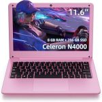 2025 Laptop,11.6'' Windows Laptop,Computer laptops,Celeron N4000 Processor, 8 GB RAM, 256 GB Storage,11.6-inch HD Display, Windows 11, Laptop for Entertainment or Student use