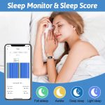 ⁦Smart Activity Tracke with1.1' Slim-thin Fitness Band, Fitness Tracker with Blood Oxygen Heart Rate & Sleep Monitor, 25+ Sport Modes with Step Count for Women&Men, IP67 Waterproof for Andorid iOS Pink⁩ - الصورة ⁦7⁩
