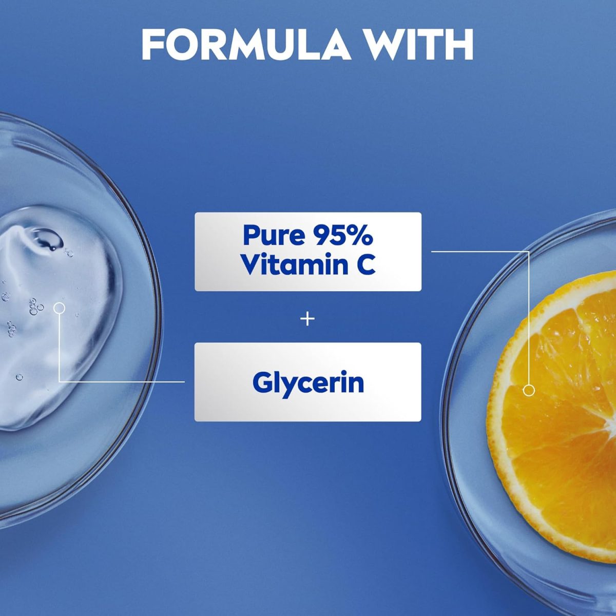 ⁦NIVEA Body Lotion for Normal to Dry Skin, Natural Glow, with Vitamin C and UV Filter, Moisturizes and Evens Skin Tone, 3x400ml⁩ - الصورة ⁦5⁩