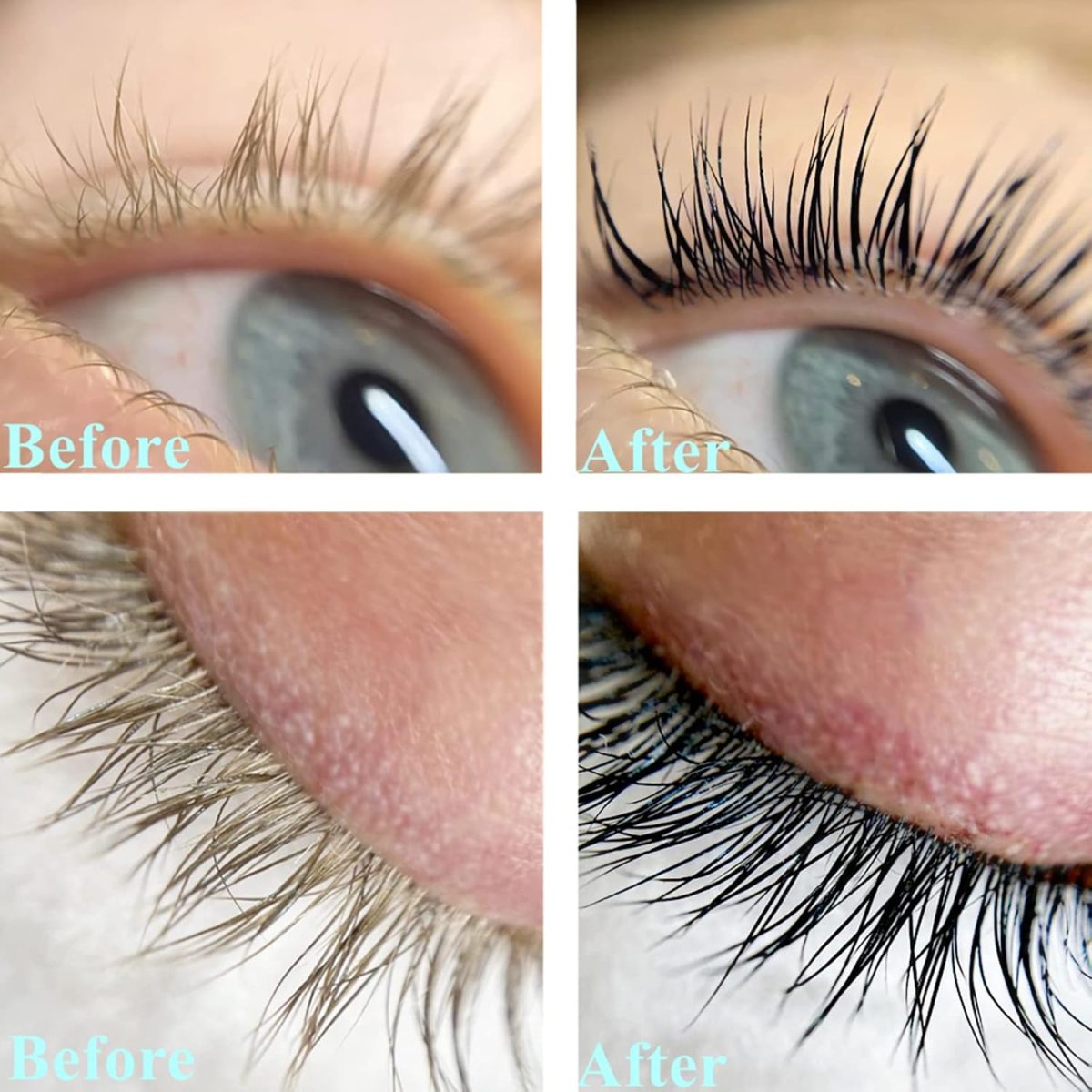 ⁦Libeauty Black Lash Tint Kit, Keratin Black Eyelash Dye and Eyebrow Tint, 6 Week Voluminous Brow Tint, Tinting Look For Lash Perm/Lift/Lamination Treatment (Black Eyelash Tint Kit Only)⁩ - الصورة ⁦2⁩