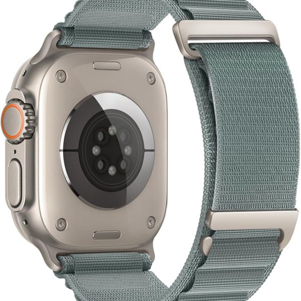 Alpine Loop Sport Band Compatible With Apple Watch Band 49mm 45mm 44mm 42mm, Breathable Nylon Strap Adjustable with G-Hook Strap for Watch Ultra/Ultra 2 series 9 8 7 6 5 4 3 2 1 SE