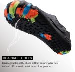 ⁦L-RUN Water Shoes Mens Womens Outdoor Quick Dry Aqua Barefoot Beach Shoes for Swim Surf Diving Summer Water Sports⁩ - الصورة ⁦6⁩