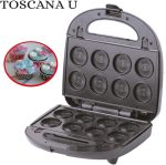 ⁦Sandwich Maker, Waffle Maker, Kurp Maker, Donut, Biscuit, Sandwich, Walnut Maker 7 in 1 Multifunctional Non-Stick Removable LED Indicator Lights, Auto Heating 800W R.217⁩ - الصورة ⁦9⁩