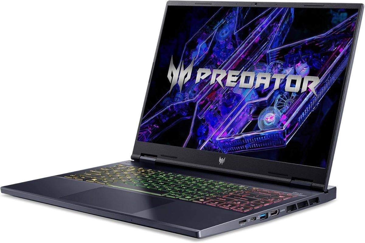 ⁦acer Predator Helios Neo 14 Laptop | 14.5" QHD+ 2560 x 1600 120Hz ComfyView | Unlock AI Experiences | Intel Core Ultra 7 Processor 155H | NVIDIA GeForce RTX 4070 | 16GB LPDDR5X | 1TB SSD⁩ - الصورة ⁦3⁩