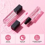⁦2Pcs Pink Lip Serum Plumper,Pink Lip Serum Booster,Pink Lip Serum Plump Gorgeous Glow of Lips,Color Changing Lip Gloss,Tinted Lip Balm,Nourishing Repair Lip Oil,Moisturizing Repair Lip Gloss⁩ - الصورة ⁦8⁩