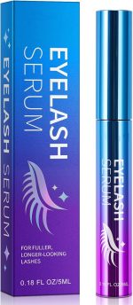 Lash Serum for Rapid Eyelash Growth, Azonee Eyelash Enhancing Serum for Thicker, Fuller, and Longer Lashes, Boost Lash Volume & Thickness, 5ml