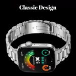 ⁦NESLIN Band Compatible with Huawei Watch Fit 4/4 pro 2025 /Fit 3 Strap, Adjustable Stainless Steel Metal Watch Band Classic Business Style Strap for Huawei Watch Fit 4 2025 Replacement Band Women Men⁩ - الصورة ⁦4⁩