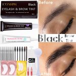 ⁦Libeauty Black Lash Tint Kit, Keratin Black Eyelash Dye and Eyebrow Tint, 6 Week Voluminous Brow Tint, Tinting Look For Lash Perm/Lift/Lamination Treatment (Black Eyelash Tint Kit Only)⁩ - الصورة ⁦7⁩