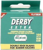 ⁦Derby Extra Double Edge Safety Razor Blades - Pack of 100 Blades⁩ - الصورة ⁦5⁩