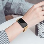 ⁦Metal Strap for Huawei Band 9/Huawei Band 8 Strap, Adjustable Stainless Steel Strap with Magnetic Buckle for Huawei Band 9/8 Band Women Men⁩ - الصورة ⁦5⁩